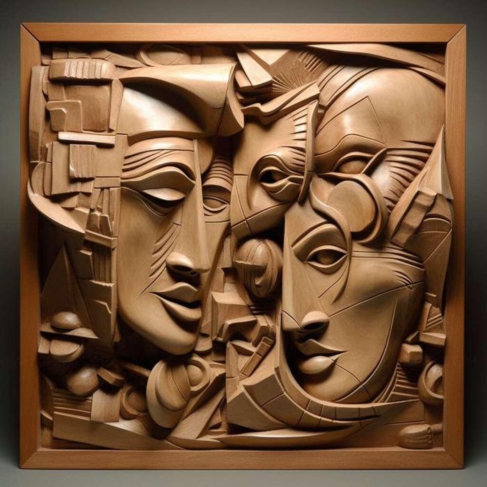 نموذج ثلاثي الأبعاد لآلة CNC 3D Art 